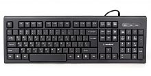 Клавиатура Gembird KB-8354U-BL, USB, черный, 104 клавиши, кабель 1,45м | код KB-8354U-BL | Gembird