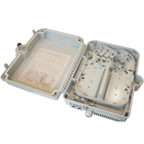 Настенный распределительный бокс на 24 волокна, наружной установки, IP65 | код LAN-FDB-FTTH24/OUT | LANMASTER Настенный распределительный бокс на 24 волокна, наружной установки, IP65 | код LAN-FDB-FTTH24/OUT | LANMASTER