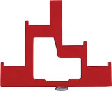 Изолятор ступенчатый ИС4-25/1-15 (4xМ6; 1xМ5) силовой | код YIS11-5-25 | IEK