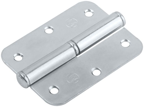 Петля накладная лев. "ПН" 85мм оцинк. 66390 фото 2