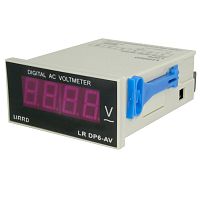 Вольтметр RUICHI DP-6 2. 20. 200. 600V AC, цифровой однофазный | код 66066 | Ruichi