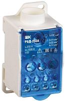 Распределительный блок на DIN-рейку РБД-250А | код. RBD-250 | IEK