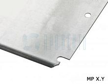 Панель монтажная для компактных шкафов | код MP 120.120 E | ПРОВЕНТО