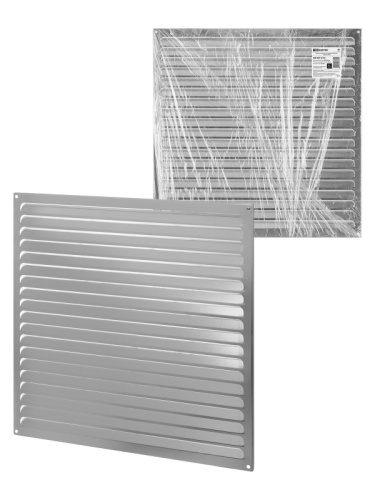 Решетка металл. усиленная 500х500, с оцинкованным покрытием, TDM | код SQ1807-0744 | TDM