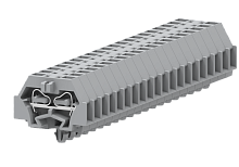240162 Клемма TB проходная 1-1 с бок. подключ. с защелк. ножками, сер., 12 конт., сеч.1.5мм2, шт | код 240162 | SUPU