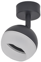 Светильник 4011 настенно-потолочн. GX53 черный IEK | код LT-USB0-4011-GX53-1-K02 | IEK