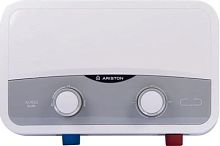 Водонагреватель Ariston Aures SF 5.5 COM 5.5кВт электрический настенный/серебристый | код 1123019 | ARISTON