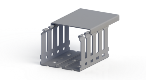 555 8060WS, KKD 8060, Перфорированный короб с крышкой, 80x60 (Широкий шаг перфорации) (ШxВ) Серый | код 0.0.0.5.558060WS | KLEMSAN 555 8060WS, KKD 8060, Перфорированный короб с крышкой, 80x60 (Широкий шаг перфорации) (ШxВ) Серый | код 0.0.0.5.558060WS | KLEMSAN