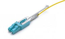 Патч-корд оптический дуплексный, LC-LC, для панелей высокой плотности, OM3, LSZH, 1.0 м, аква | код LAN-2LC-2LC/OM3H-1.0 | LANMASTER