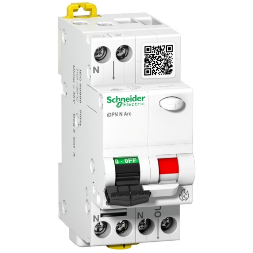 Устройство защиты от дугового пробоя iDPN N Arc 1P-N 10A B 6000A | код A9FDB7610 | SCHNEIDER ELECTRIC Устройство защиты от дугового пробоя iDPN N Arc 1P-N 10A B 6000A | код A9FDB7610 | SCHNEIDER ELECTRIC