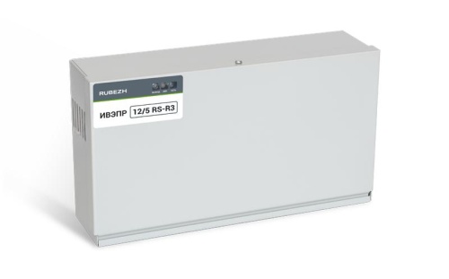 Источник питания резервированный ИВЭПР 12/5 RS-R3 2х7 БР (К1) Адресная система R3 (ИВЭПР12/5RS-R3 2х7БР-К1) | код Rbz-216604 | Рубеж