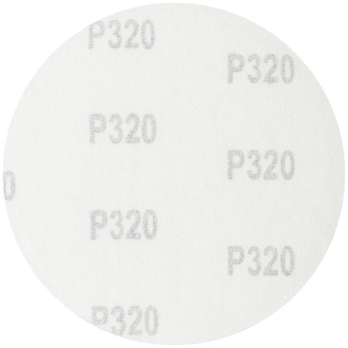 Круги шлифовальные сплошные (липучка), алюминий-оксидные, 125 мм, 5 шт Р 320 | код 39780 | FIT