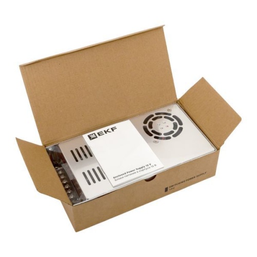 Блок питания на монтажную панель 500 Вт, 220 В AC /12В DC | код MPS-500W-12 | EKF