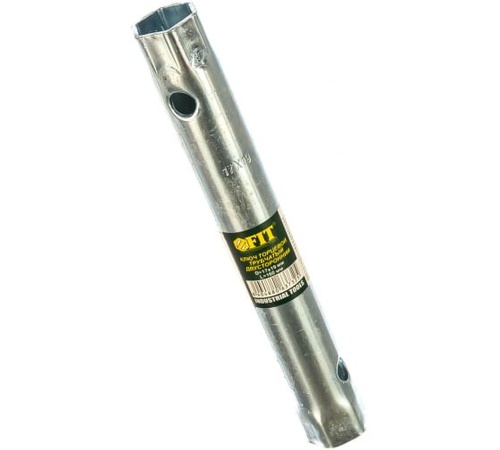 Ключ торцевой трубчатый двухсторонний 17х19 мм | код 63732 | FIT