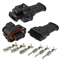 Разъём авт. соединитель RUICHI B7039Y-3.5-21/11, 12/ 24 (DC) В | код 107137 | Ruichi