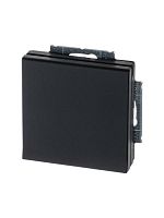 Розетка SCHUKO 16А 250В с крышкой, серия solo/future, цвет чёрный бархат 20 EUK-885 | код 2CKA002018A1495 | ABB