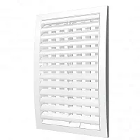 Решетка вентиляционная регулируемая, из ABS пластика 180х250 | код 1825РРП | ERA