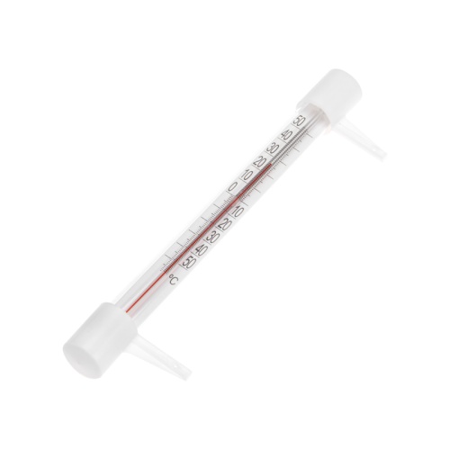 Термометр оконный ( 18 мм) полистирольная шкала крепление на гвоздик REXANT | код 70-0502 | REXANT