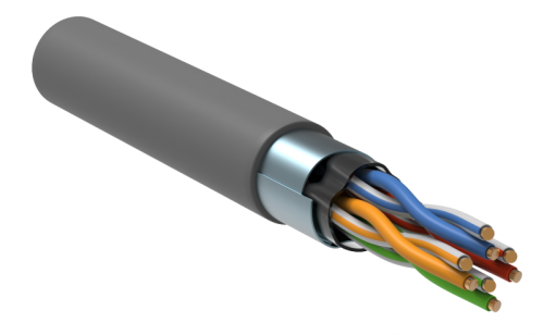 ITK Витая пара F/UTP 5E 4х2х24AWG LSZH серый (305м) РФ/С | код LC1-C5E04-321-S-R | ITK by IEK ITK Витая пара F/UTP 5E 4х2х24AWG LSZH серый (305м) РФ/С | код LC1-C5E04-321-S-R | ITK by IEK