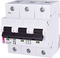 Автоматический выключатель ETIMAT 10 3p C 125А (15 kA) | код 002135733 | ETI