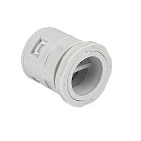 Коннектор для гофрированной трубы (32мм,) (10шт,)-Plast | код kn-t-32 | EKF