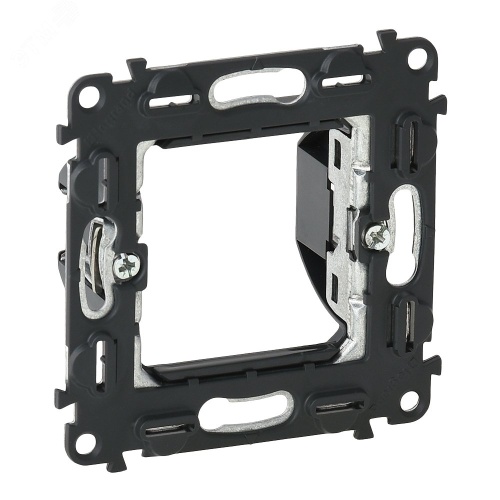 Valena IN'MATIC.Суппорт для радиоустройств управления и механизмов MyHome.Для двухмодульных механизмов. | код 752044 | Legrand Valena IN'MATIC.Суппорт для радиоустройств управления и механизмов MyHome.Для двухмодульных механизмов. | код 752044 | Legrand