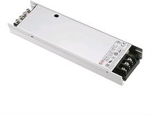 Источник питания AC-DC, 134.4Вт, вход 100…264В AC, 47…63Гц / 141…370В DC, выход 4.2В/32А, сигнал ПИТАНИЕ НОРМ, рег. вых 4.0…4.5В, изоляция 3750В AC, в кожухе 194х55х20мм, штыревой соединитель, -30…+70С | код LSP-160-4.2W | MeanWell