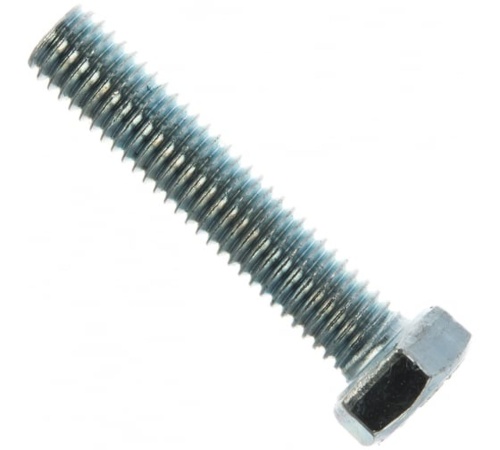 Болт DIN933 М5х25 шестигранная голова полная резьба оцинкованный (100 шт) | код. 27025-0 | FIT Болт DIN933 М5х25 шестигранная голова полная резьба оцинкованный (100 шт) | код. 27025-0 | FIT