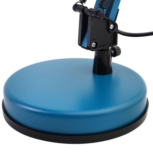 Светильник KD-331 C06 настол. 230В 40Вт E27 син. Camelion 13872 фото 4 Светильник KD-331 C06 настол. 230В 40Вт E27 син. Camelion 13872 фото 4