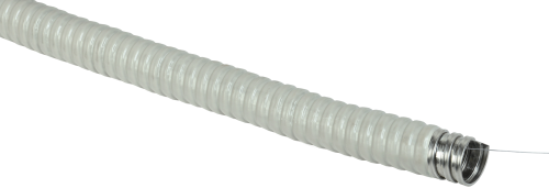 Металлорукав Р3-ЦПнг-50 (20м) с протяжкой серый | код CMP21-050-K41-020 | IEK (упак.20 м.)