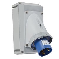 Вилка накладная - 63А - 2К+З - 230В - IP67 | код 555514 | Legrand