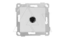 Rita - Розетка TV, проходная, белая | код 2200-170-0101 | Mutlusan