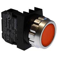 Кнопка круглая без фиксации, красная (2Н3), H202DK | код H202DK | EMAS