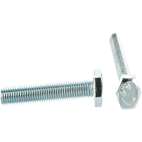 Болт DIN933 М10х60 шестигранная голова полная резьба класс прочности 8.8 покрытие цинк | код A02001006033123 | РФ