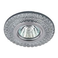 Светильник DK LD3 SL/RGB декор cо светодиодной подсветкой (мультиколор) прозр. ЭРА Б0019205