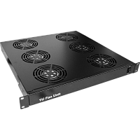 Блок 6-ти вентиляторов 19, с подшипниками, без термостата, 1U | код TWT-CBB-FANB6-RACK | TWT