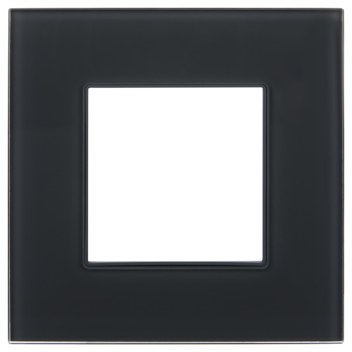 SKANDY Рамка 1-мест. SK-F21G стекло граф. IEK | код SK-M12-G-K53 | IEK фото 4