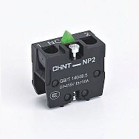 Блок контактный для кнопочного поста NP2 NP2-L1111 1НО (R) | код 683969 | CHINT
