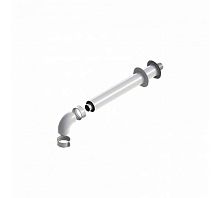 Комплект для горизонтального прохода через стену RNC 0,75 м Al (0020199370) | код RG008P1FN3KEST | Vaillant