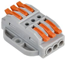 Клемма строительно-монтажная СМК 222-4133P | код UKZ20-4133P-050 | IEK