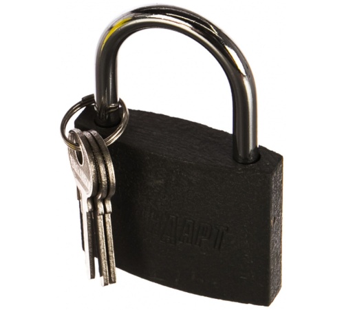 Замок навесной с цилиндровым механизмом секрета, СТАНДАРТ HG-360 серый | код 4868 | ПТК