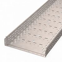 Лоток перфорированный Стандарт INOX (AISI 409) 500х100х3000 (1,0 мм) (6 м/уп) Промрукав | код PR16.2425 | ПРОМРУКАВ