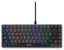 Клавиатура Оклик K615X механическая серый/серебристый USB slim Multimedia for gamer LED (1934413) | код 1934413 | Oklick