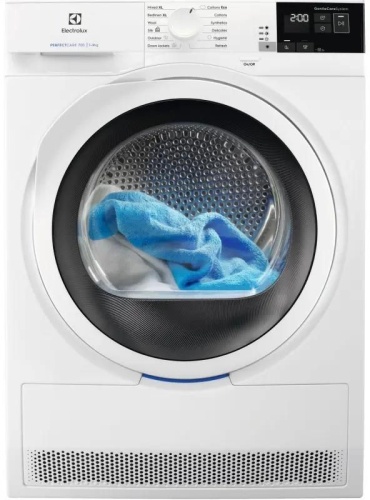 Сушильная машина Electrolux EW7H489WE пан.англ. кл.энер.:A+++ макс.загр.:9кг белый | код 2048064 | ELECTROLUX