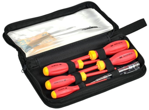 Набор отверток диэлектрических K3 (6 предметов) ARMA2L 3 | код. A2L3-NS30-K3-06 | IEK Набор отверток диэлектрических K3 (6 предметов) ARMA2L 3 | код. A2L3-NS30-K3-06 | IEK