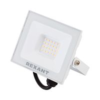 Прожектор REXANT СДО 30 Вт 2400 Лм 2700 K белый корпус | код 605-028 | REXANT
