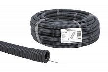 Труба гофрированная ПВХ d 20 с зондом (100 м) легкая Народная | код SQ0401-0302 | TDM НАРОДНЫЙ