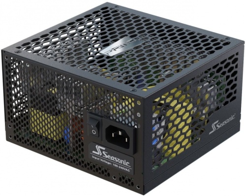 Блок питания Seasonic ATX 500W PRIME Fanless PX-500 80+ platinum 24pin APFC 8xSATA Cab Manag RTL | код 1413122 | SEASONIC