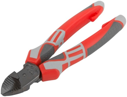 Бокорезы ''Эталон'', CrV сталь, ребра жесткости на губках, тефлоновое покрытие, 3К прорезиненные ручки 180 мм | код 50692 | FIT