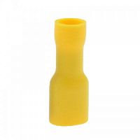 595 030, Наконечн. полн. изол. 4,0-6,0 мм.кв., плоский гнездовой, 6,3х0,8, IKFD-5638 | код 0.0.0.5.95030 | KLEMSAN